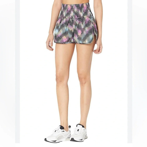 NWT Free People Movement The Way Home Printed Shorts in Euphoria size Xs - Picture 5 of 10